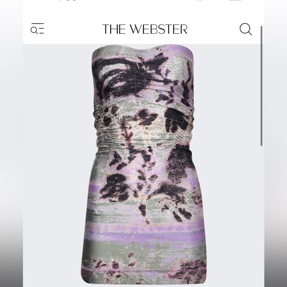 Knwls strapless dress